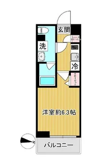 SHOKEN RESIDENCE川崎【3階】の間取り