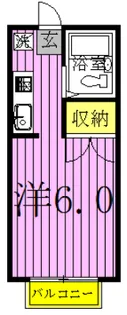 グリーンプラザB【1階】の間取り
