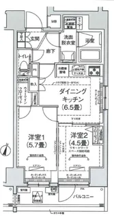 アイル王子ノルド【6階】の間取り