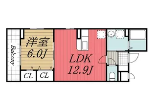 グランスクエア【2階】の間取り