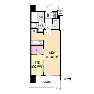 セレニテ西中島アリア弐番館【7階】の間取り