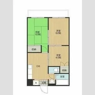 斎藤マンション【2階】の間取り