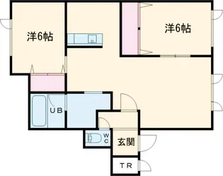 ヴァーゴー【1階】の間取り