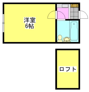 b’CASA京成大久保re-born【2階】の間取り
