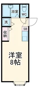 プラザK大倉山【2階】の間取り