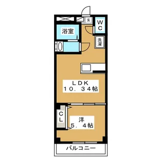 ATLAS PROUD【3階】の間取り