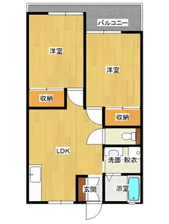 カーサ・ピエタ【1階】の間取り