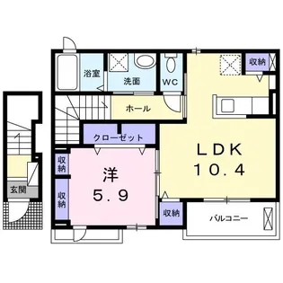 プラム鎌倉【2階】の間取り