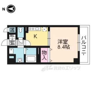 グレース大嘉【3階】の間取り