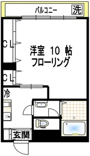 赤坂三分坂マンション【2階】の間取り