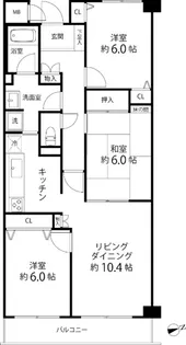 Ts garden横浜岸根公園【1階】の間取り