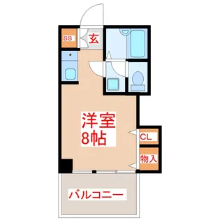 コーヨービル【2階】の間取り