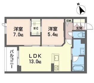 セルディーナ プリマ【2階】の間取り
