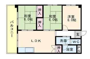 一倉ビル【5階】の間取り