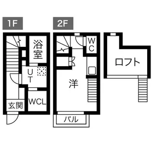 メゾン生駒町の間取り