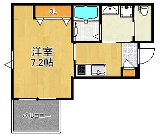 Wisteria Rouran【3階】の間取り