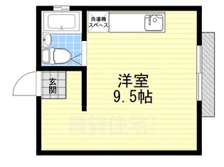 コーポマツノ【1階】の間取り