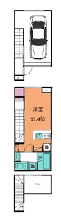 ソレイユ八木山BASEの間取り