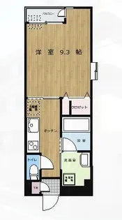 パークプラザV【3階】の間取り