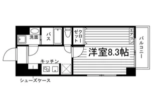 GranMate岡山奉還町【9階】の間取り