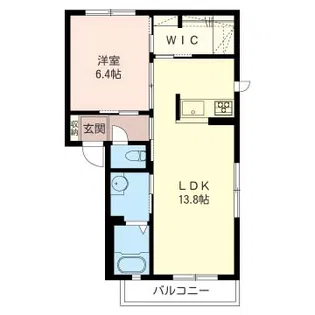 ベル・プラージュ【2階】の間取り