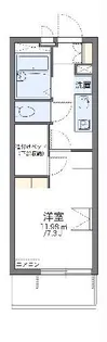 レオパレスサニータウンII【3階】の間取り