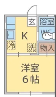 メゾン・ド・プルミエ【2階】の間取り