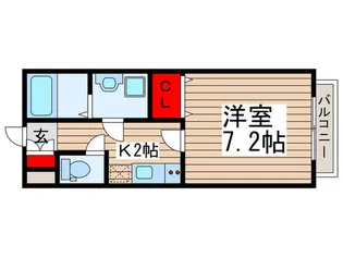 NOARK 高塚新田【2階】の間取り