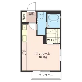 モントレイ【2階】の間取り