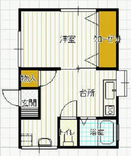 レインボーラヴ【2階】の間取り