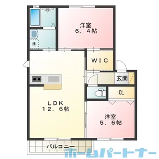 シャーメゾン和幸【2階】の間取り