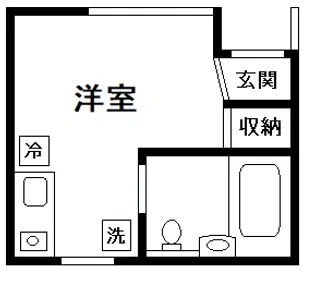 パールフラッツ【1階】の間取り