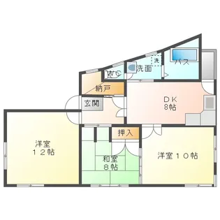 成清ビル【3階】の間取り