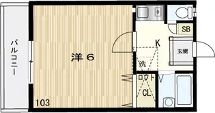 ディアコート【2階】の間取り