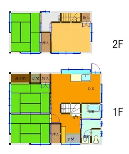 鹿児島県鹿児島市吉野町【一戸建】の間取り