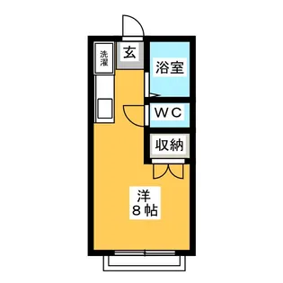 エステートピア神村 EAST【2階】の間取り