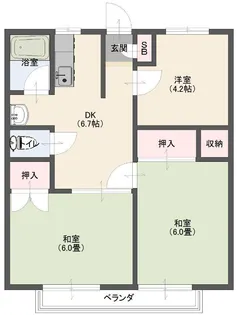 3Kの間取り画像