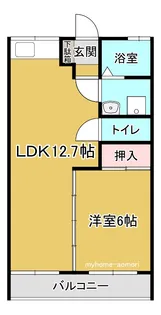 エムズコーポ【2階】の間取り