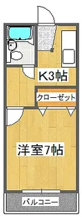 セグラ南昭和【4階】の間取り