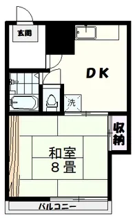 ラ・メゾン・ドゥ・コリン【3階】の間取り