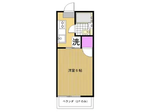 ハイマート霞ヶ関【2階】の間取り