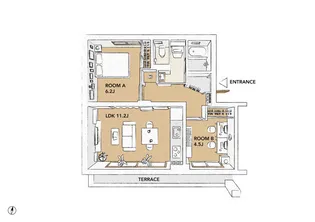 神奈川県川崎市宮前区鷺沼1【一戸建】の間取り
