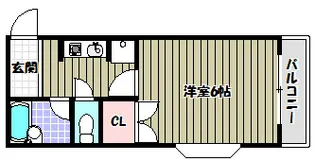 コウセイエステートビル【3階】の間取り