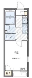 ルート1楓II【2階】の間取り