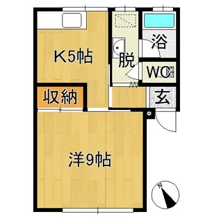 サンコーポ【2階】の間取り