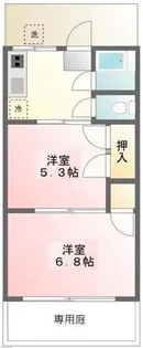 コープアゼリア【1階】の間取り