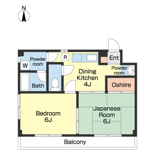 ゴールドファースト【3階】の間取り