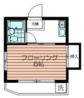 カンタドール下條【2階】の間取り