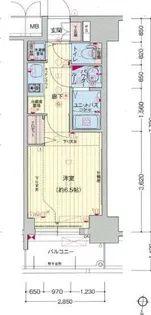 プレサンス丸の内レジデンスIII【7階】の間取り