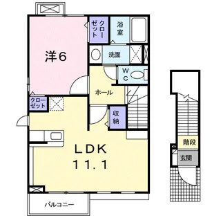 サンセレーノ II【2階】の間取り